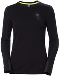 Helly Hansen Women's LIFA Merino Crewneck - Black, Small