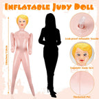 5-Foot Tall Life-Sized Inflatable Doll | Hilarious Party Prop & Gag Gift 🎉
