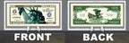 DELUXE Currency Slab Dollar Bill Plastic Case WITH STAND