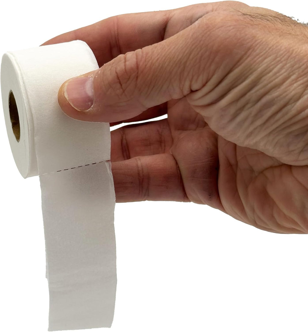 🚽 Mini Toilet Paper Roll – Evil Bathroom Prank Gag (2" Inches)