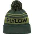 Flylow OG Pom Beanie - PineMossBlack