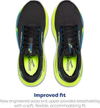 BROOKS GLYCERIN GTS 21 BLACK/BLUE/NIGHTLIFE ,9.5