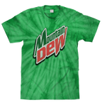 Mountain Dew Logo Tie Dye T-Shirt - Spider Kelly