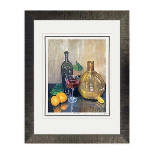 "Le Château" Framed Art Print by Ryan Lewis // Ltd Ed /77