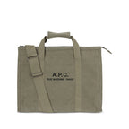 Khaki Green Cotton Canvas Bum Bag