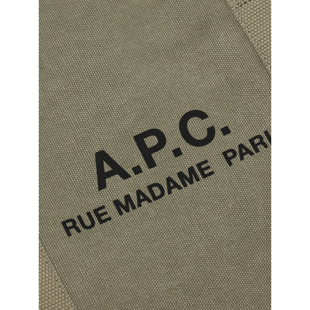Khaki Green Cotton Canvas Bum Bag