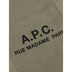 Khaki Green Cotton Canvas Bum Bag