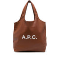 Cognac Brown Tote Bag