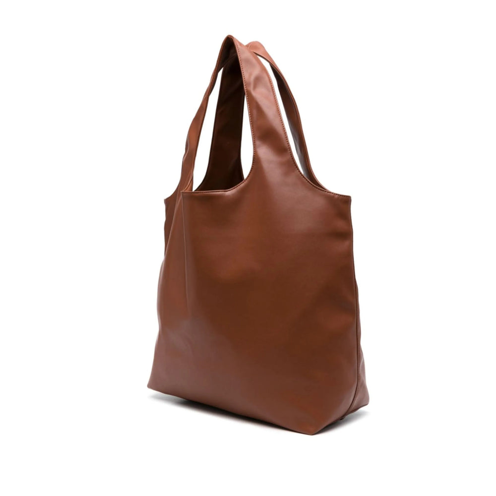 Cognac Brown Tote Bag