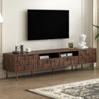 TV Stand With 2 Drawers, Storage Cabinet