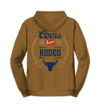 Coors Rodeo Hooded Sweatshirt - Brown