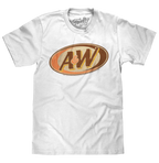 Retro A&W Root Beer Logo T-Shirt - White