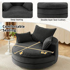 360° Swivel Accent Barrel Chair