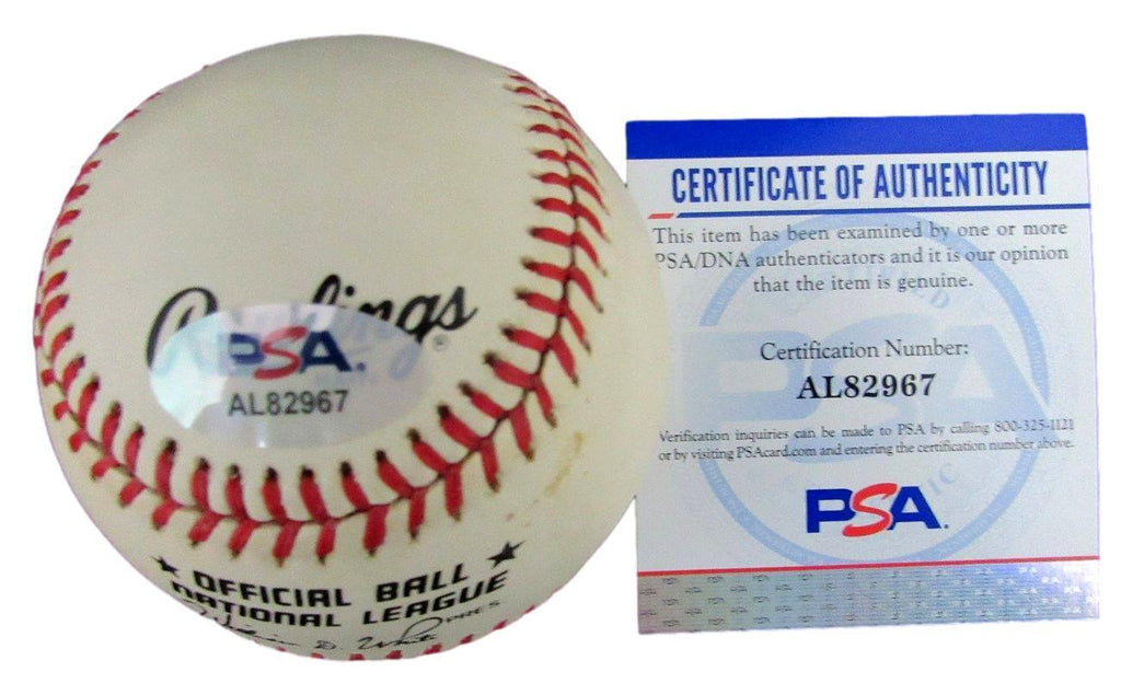 Gregg Jefferies Autographed Rawlings ONL Baseball Phillies PSA/DNA 176937