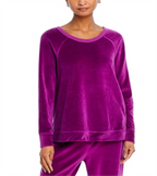 Wilt Velour Raglan Sweatshirt Pink