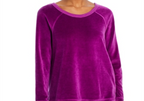 Wilt Velour Raglan Sweatshirt Pink