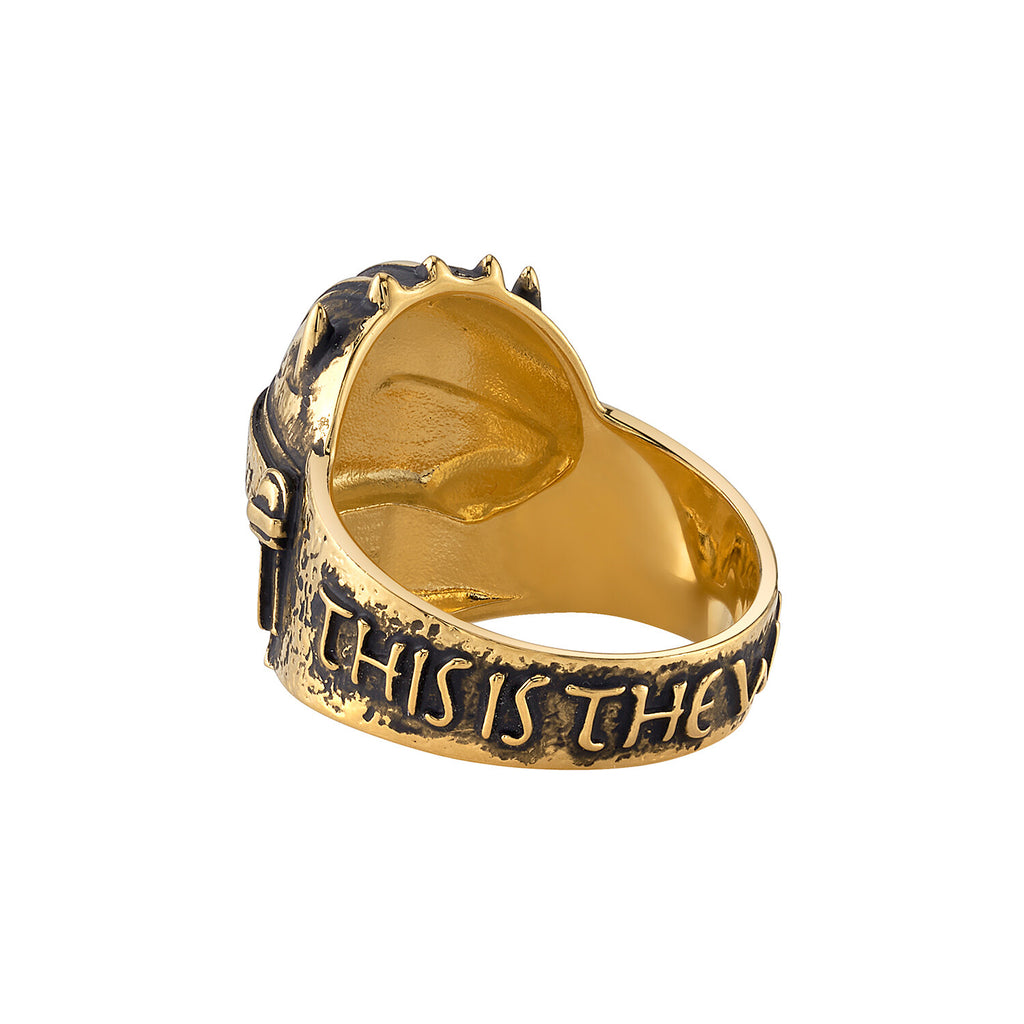 Star Wars X RockLove // The Armorer Helmet Ring