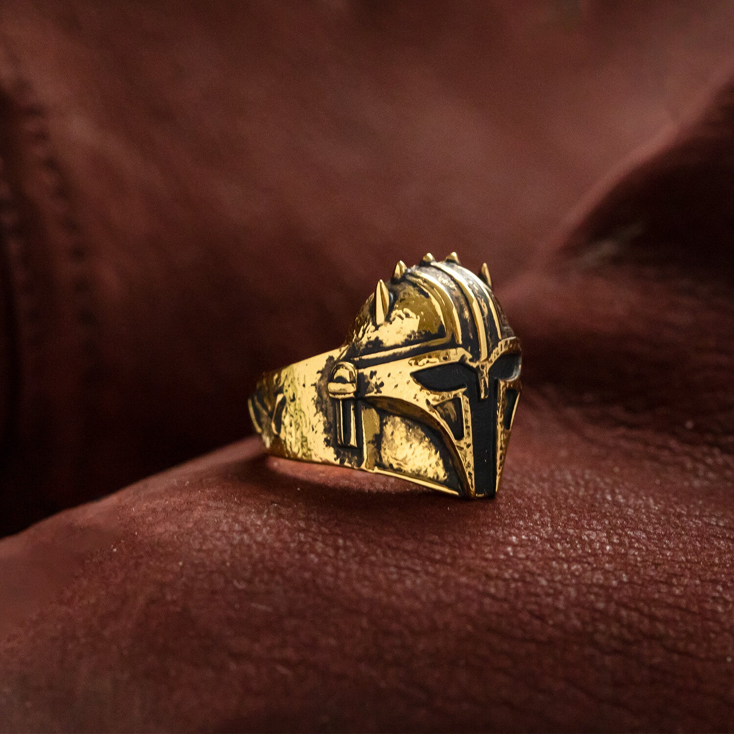 Star Wars X RockLove // The Armorer Helmet Ring