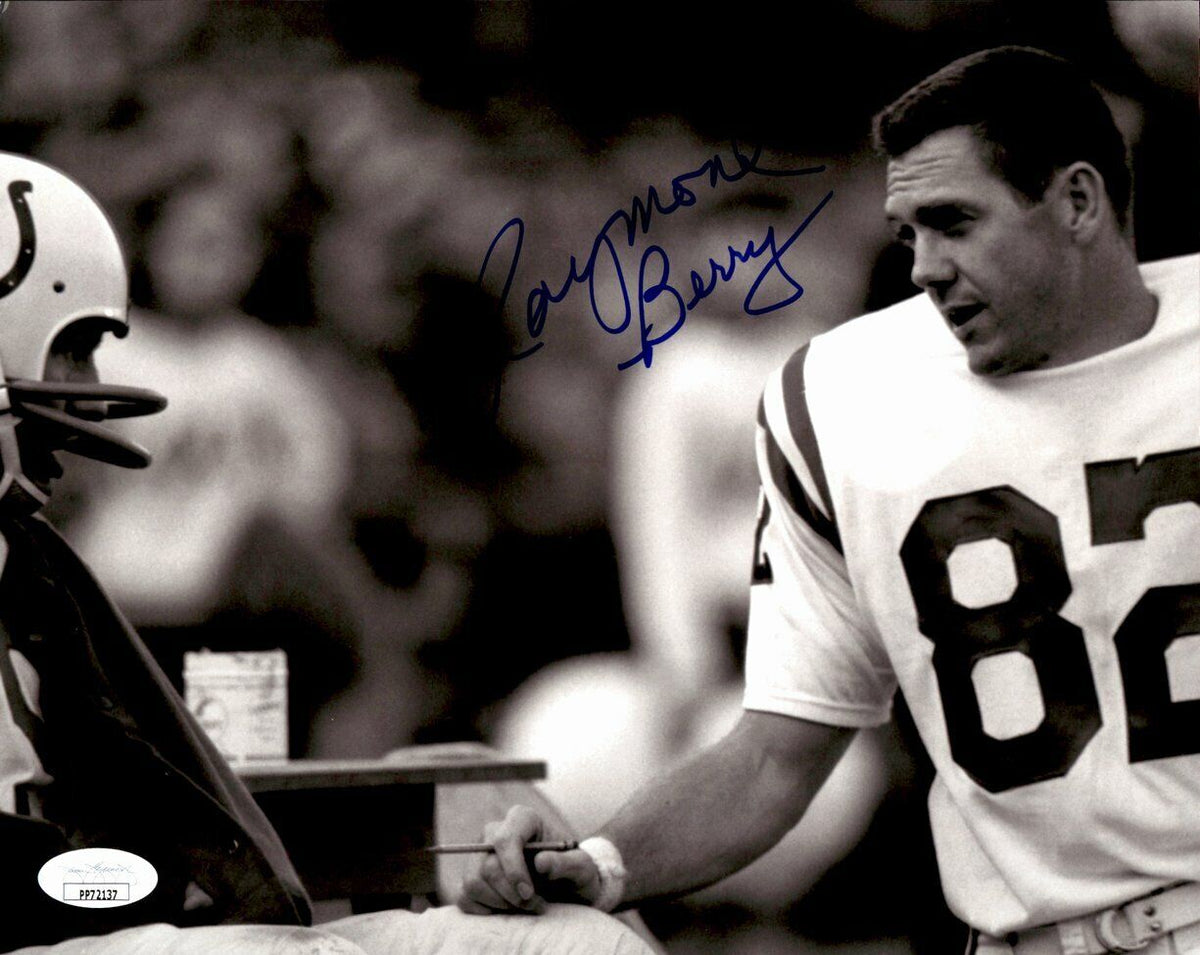 Raymond Berry Baltimore Colts HOF Signed/Autographed  8x10 B/W Photo JSA 161526