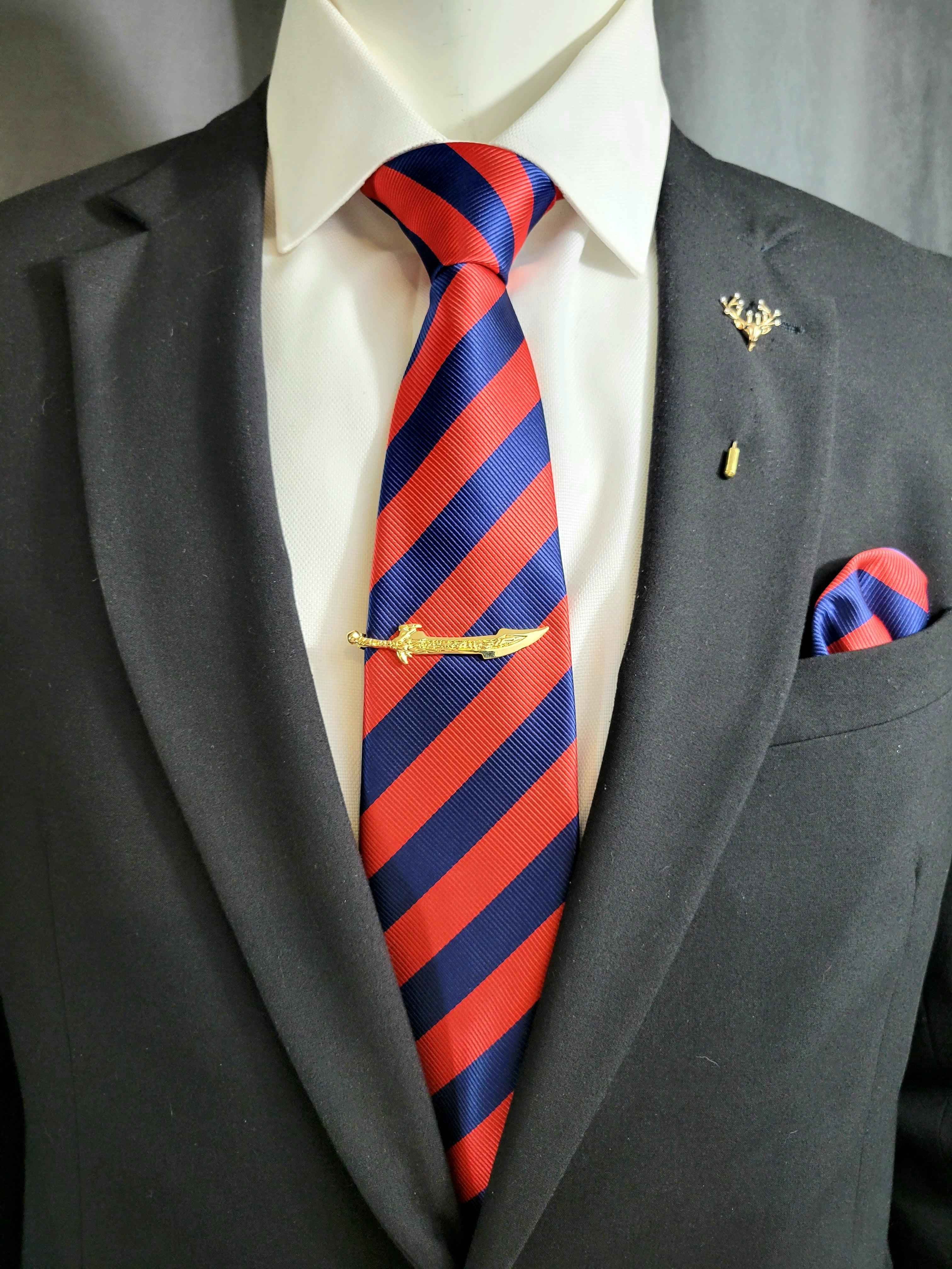The Bostanji - Red & Navy Complete Look Set