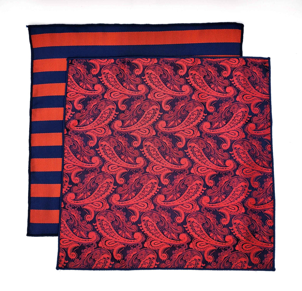 The Bostanji - Red & Navy Complete Look Set