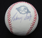 Rodney Scott Signed/Auto Yankees 100th OML Baseball JSA  186878