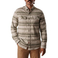 Duck Camp // Men's // Camp Shirt // Sanddollar Stripe