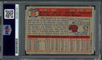 Billy Hoeft Signed 1957 Topps Card #60 Detroit Tigers PSA/DNA 184181