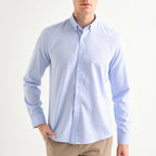 Nora Button Down Shirt // Blue