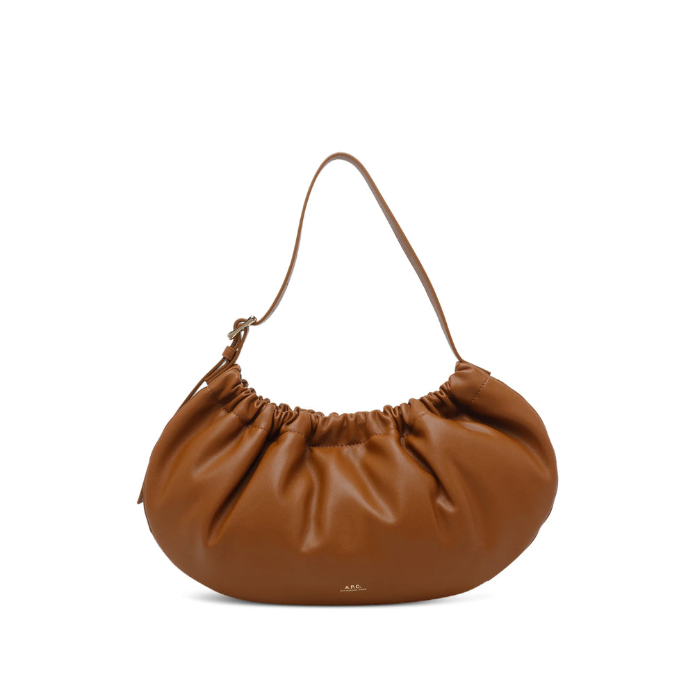 Brown Adjustable Strap Shoulder Bag