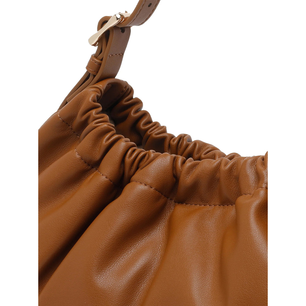 Brown Adjustable Strap Shoulder Bag