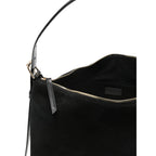 Black Calf Suede Tote Bag