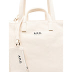 Off-White Cotton Tote Bag
