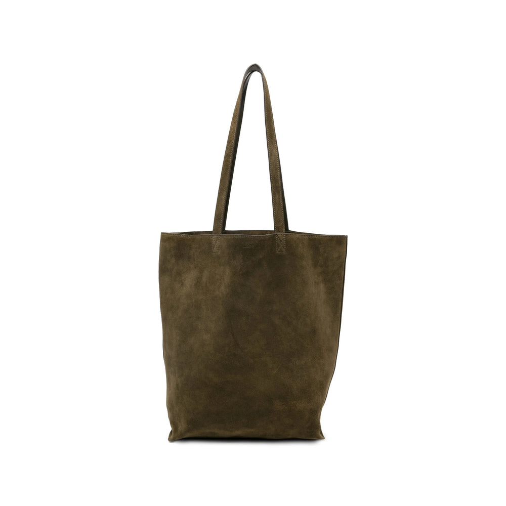 Top Handle Shoulder Bag in Jade Green