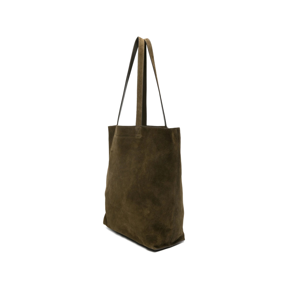 Top Handle Shoulder Bag in Jade Green
