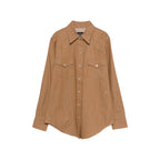 Shirt With Brown Chest Pockets