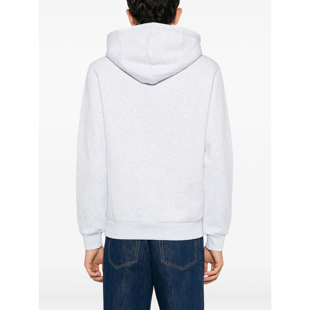 Ash Grey Stretch Organic Cotton Sweatshirt