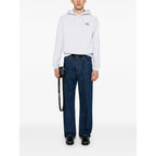Ash Grey Stretch Organic Cotton Sweatshirt