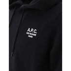 Drawstring Hood Sweatshirt With Logo Print