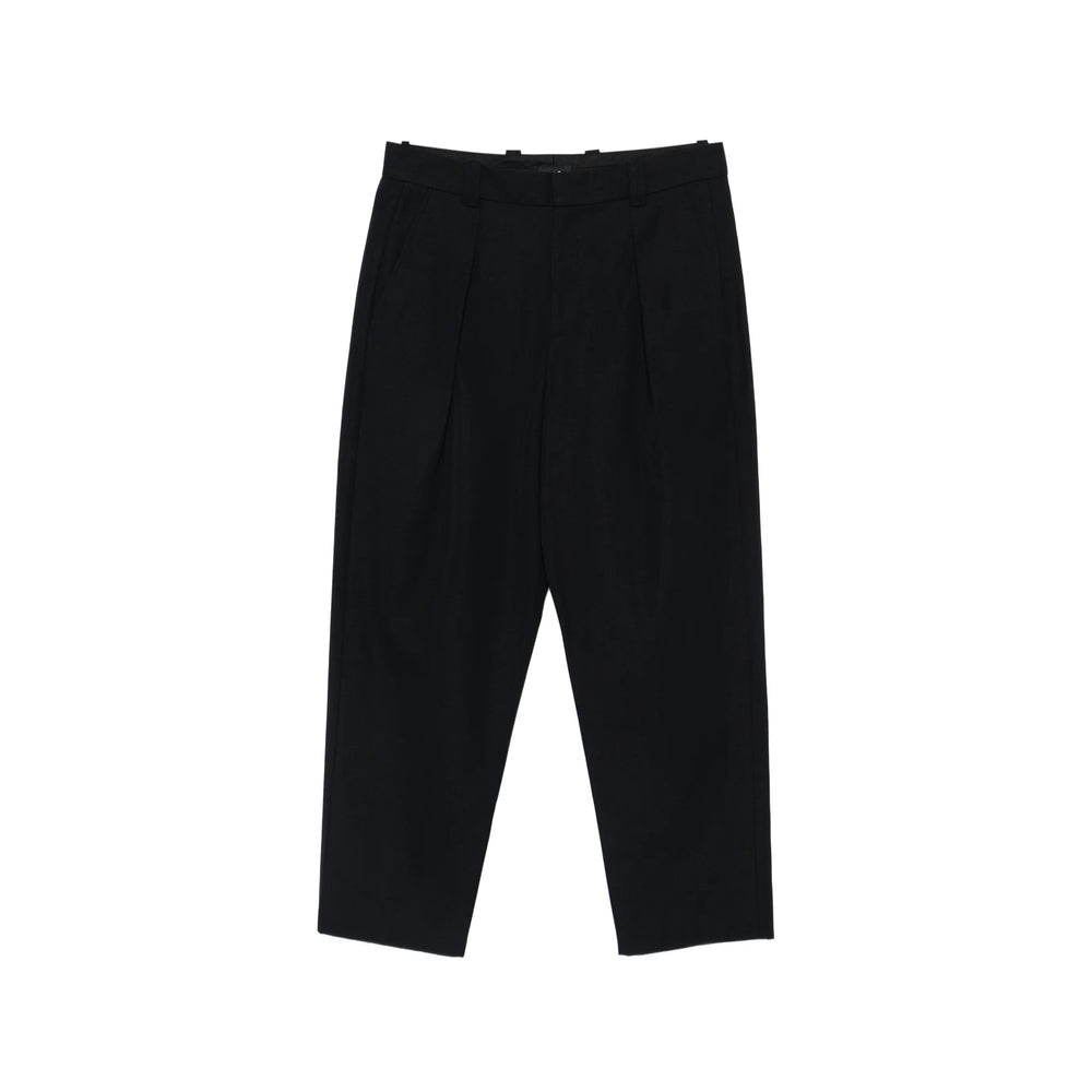 Pleated Trousers With Belt Loops