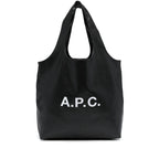 Black Leather Effect Tote Bag