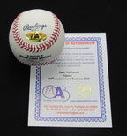 Jack McDowell Signed/Auto Yankees 100th OML Baseball MAB 187053