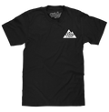Coors Light Cold as the Rockies Left Chest Front and Back Print T-Shirt - Black