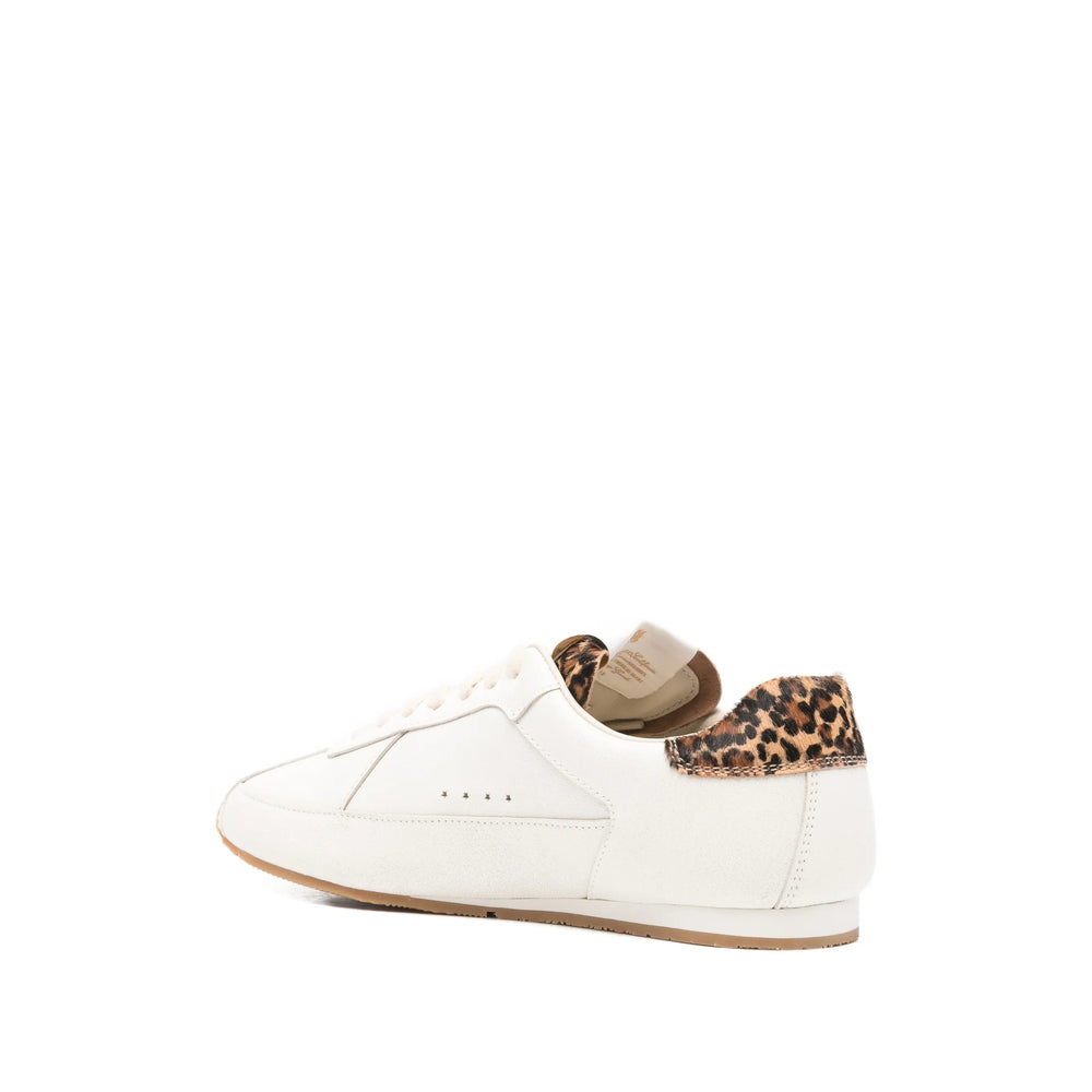 Amiri Leopard Star Print Sneakers