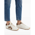 Amiri Leopard Star Print Sneakers