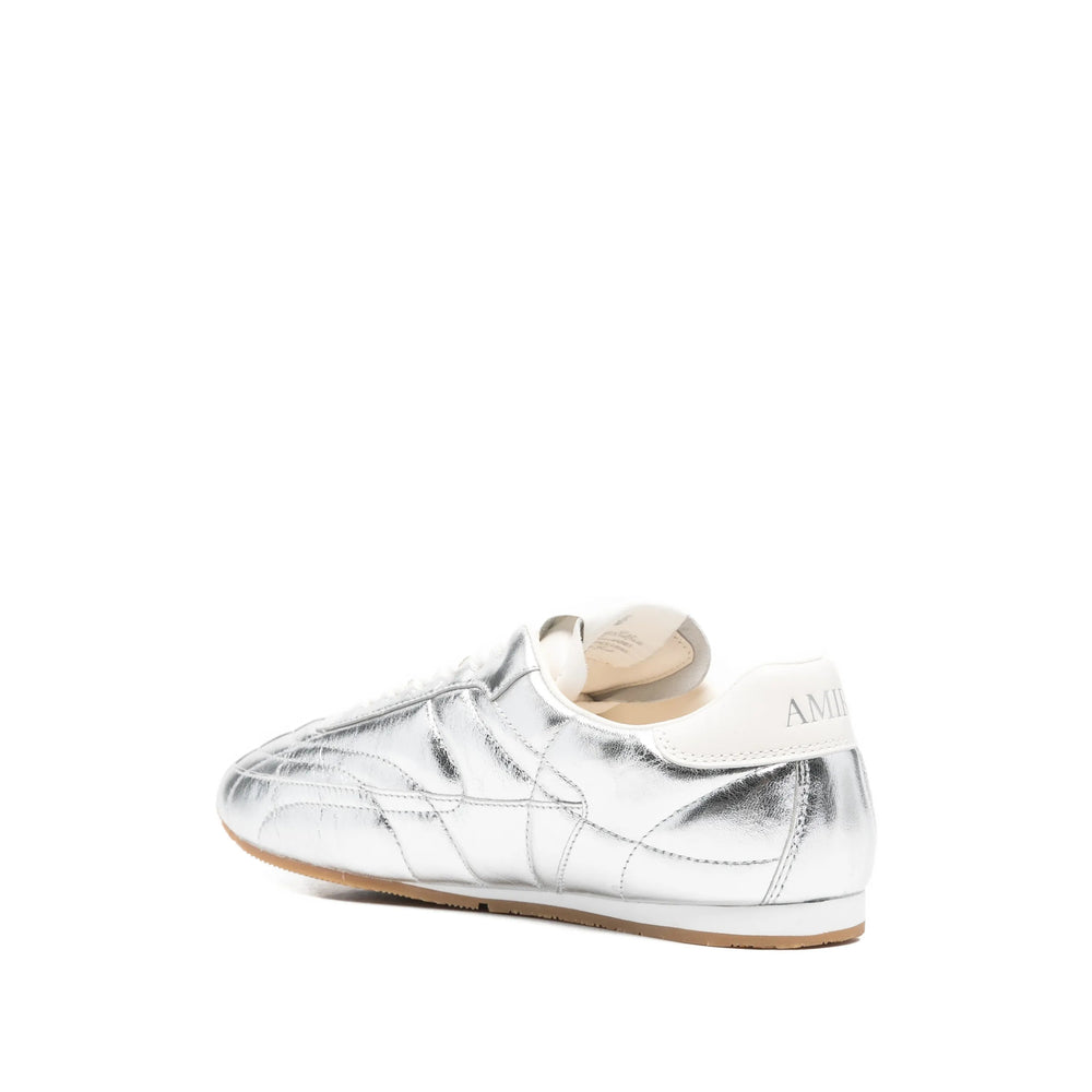 Amiri Silver-Tone Star Motif Sneakers