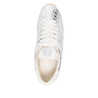 Amiri Silver-Tone Star Motif Sneakers