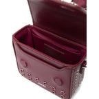 Amiri Burgundy Micro MA Stud Bag