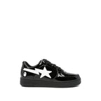 Leather Sneakers Black/White