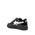 Leather Sneakers Black/White